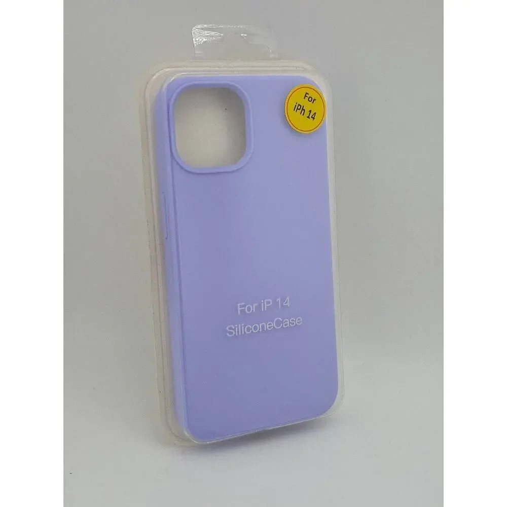 ip 14 Silicone Case Light Purple